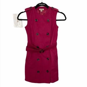 Burberry wool belted long vest. RARE.